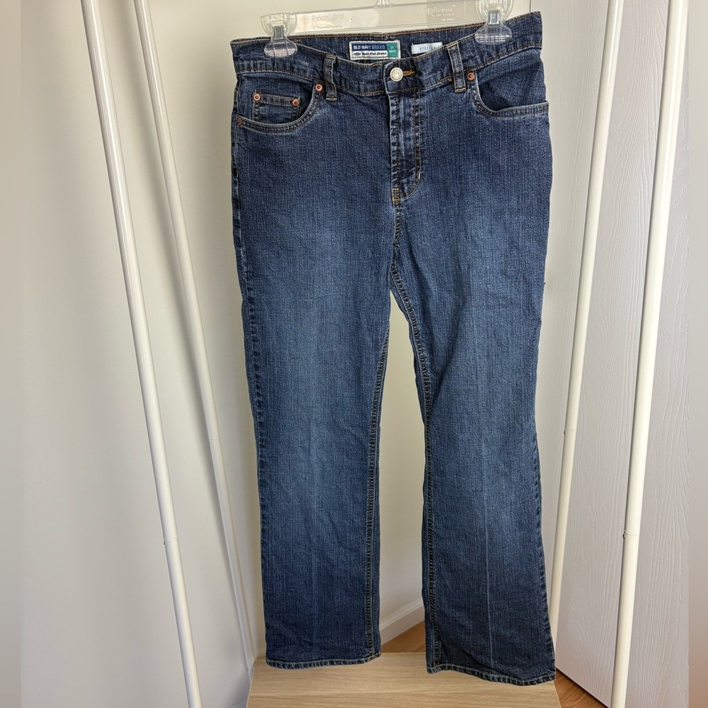 Y2K Old Navy Stretch Boot Cut Blue Jeans